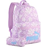PUMA PUMA PHASE AOP Backpack Set Unisex Yetişkin Sırt &Ccedil;antası Mauve Glow-Frosted Ivory-AOP Tek Beden