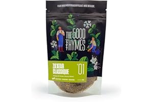 THE GOOD THYMES Zaatar Premium Libanese Autentico 120g | Miscela Autentica e Gustosa | Super Alimento 100% Vegetale e Ricco di Antiossidanti | Sapori del Libano
