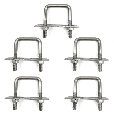 U-Bügel Schrauben Edelstahl M10x40x110 - 10 Stück Bügelbolzen Für Montage Und Befestigung