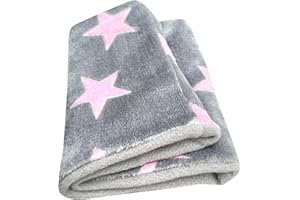 WOLLHUHN Lana pollo caldo Foulard, Sciarpa tubolare, cordoncino sciarpa, sciarpa grigio con rosa stelle per le ragazze, 54214695, wellnessf Leece