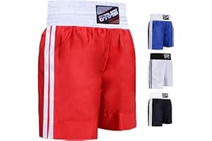 Farabi Sports Pro Boxing Shorts para Entrenamiento de Boxeo Punching Sparring Fitness Gym MMA Muay Thai Kick Boxing Pantalones