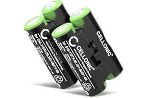 CELLONIC, Battery for Navigation, compatible with Garmin Oregon 600, GPSMAP 64st, 010-11874-00 (2.4V, 2000mAh) 2 Pieces