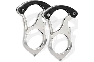 Llavero de PEVRUAY personal para mujeres y hombres, 2pcs Llavero resistente para coche para hombres y mujeres,Defiéndete y concentra toda la fuerza en una superficie de 1 cma