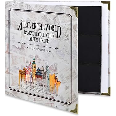 PAGES POUR ALBUM de devises page transparente avec 23 emplacements pour collecte EUR 8,28