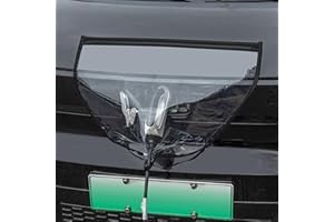 AHUUEN EV Charger Port Cover | Rainproof Waterproof Dustproof | Car Charging Port Rain Cover | Magnetic Transparent Rain Cloth | All Weather Protection | For Most Electric Vehicle Charging Ports