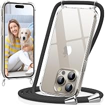 Coque Transparente Avec Lanière Pour IPhone 17 Pro – Collier Réglable Jusqu'à 1,6 M – Protection Anti-chocs, Anti-rayures – Design Minimaliste Et Pratique - 3