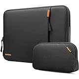 tomtoc 360° Custodia per 13 Pollici MacBook Air 2024-2018 M3/A3113 M2/A2681 M1/A2337, 13 Pollici MacBook Pro M2/A2686 M1/A233