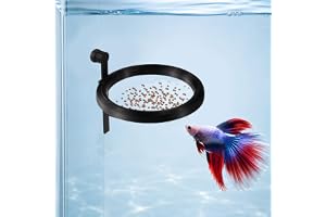 BOXOB Magnetisk Fiskmatningsring, Flytande Akvariematare