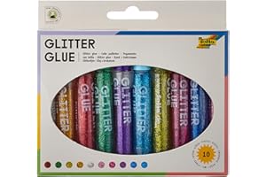 GLOREX Folia Bringmann M-PEG.PURPURINA 10col.9,5c , color/modelo surtido