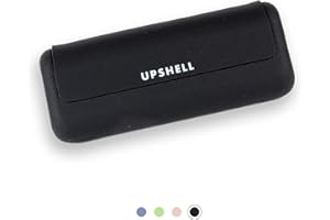UPSHELL - Cover IQOS ILUMA PRIME in Silicone, Custodia Porta Sigaretta Elettronica in Alta Qualità, Accessori Utili per Sigarette Elettroniche (Nero)