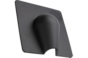kenable Kabelhålsgenomföring Exteriör Väggplatta Svart 110x110mm Vattentät Kabelingång Utgång för Ytterväggar