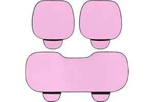 ‎NZDFH NZDFH 3er set Sommer-Autositzkissen aus Eisseide, Autositzbezüge Auto Zubehör Innenraum Autositzschoner, Autositzkissen, Kühles Kissen, Hundedecke Auto Rückbank, für Auto, LKW, SUV, Rosa
