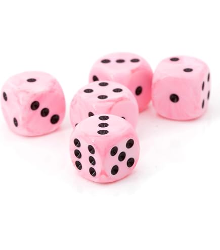 Raven Queen Dice Set - Dadi Vampiri con Rosa Nero/Rosso (10) - Prezzo