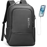 HEROIC KNIGHT 15.6 Inch Laptop Business Backpack | Waterproof and Robust with USB Charging Port &ndash; Multifunctional Comfort and