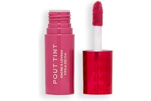REVOLUTION BEAUTY LONDON Makeup Revolution, Pout Tint, Lightweight Lip Tint, Buildable Colour, Hydrating Formula with Gloss to Stain Finish, Mad About Mauve, 3ml