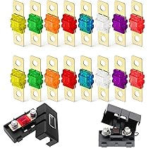 Set 82 Fusibili Per Auto - Mini + Standard - 2A A 40A - Per Auto, Camion, Camper, Moto - Con Estrattore - 2