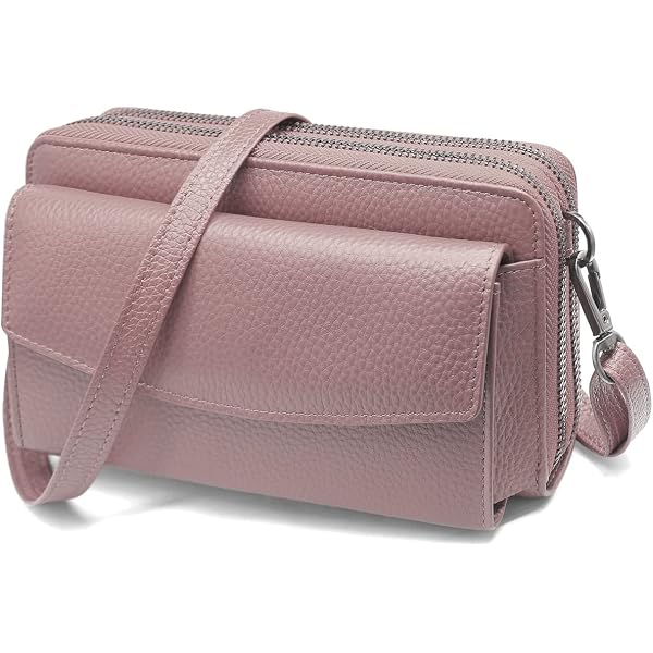 Peacocktion Borsa A Tracolla Piccola Da Donna In Similpelle – Con Scomparti Per Carte E Spazio Per Telefono Fino A 6,7 Pollici 👜📱 - 2
