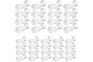 CRLLDPM 36 PCS Organizador Clip de Cable, Gestión de Cable Eléctrico con Adhesivo, Grapas de Pared para Cable para Cables Electricos de USB, TV, Cargador, Audio para Hogar, Oficina, Coche y Taller