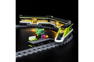 Lightailing Light for Lego-60337 Express Passenger-Train - Led Lighting Kit Compatible with Lego Building Blocks Model - NOT Included The Model Set