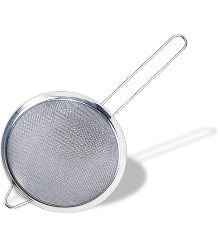 Mepal Chef It Sieve - 16.7 Cm Fine Mesh Kitchen Strainer With Hanging Loop, Heat Resistant Up To 110°C