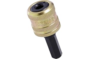 Trend Snappy Quick Chuck, 3/8 Inch Hex Shank, Efficient Interchangeable Accessory System, SNAP/QC, Silver, 33.0 mm*150.0 mm*82.0 mm