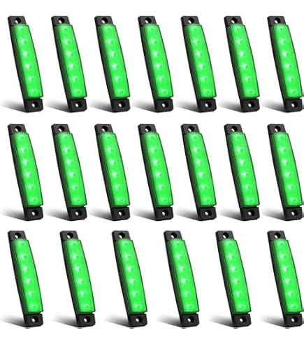 10 Luci LED Di Posizione Per Camion E Camper - 12V, Impermeabili IP70, Con Viti - Foto 3