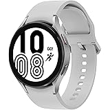 SAMSUNG Galaxy Watch4 44mm Orologio Smartwatch, Monitoraggio Salute, Fitness Tracker, Batteria lunga durata, Bluetooth, Argen