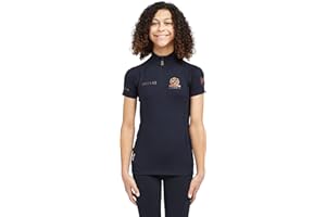 AUBRION Childs Team Short Sleeve Base Layer Navy