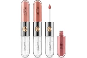 ‎KIKO MILANO KIKO Milano Unlimited Double Touch Gift Set 01| Lippen-Set Mit 3 Flüssig-Lippenstiften Mit 2 Schritten