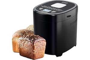 DMD Collective - 17-in-1 Bread Maker, 2lb Bread Machine with 1 Hour Keep Warm, 13hr Delay Start, 3 Crust Shades&Colours, Gluten Free, Sourdough, Whole Wheat, Non-Stick Bread Pan, 550W