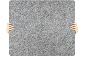 MEEQIAO Planche à Repasser en Feutre de Laine 43×60 CM, Tapis de Repassage à Haute Température Portable Tapis de Repassage pour Le Repassage des Vêtements pour la Maison