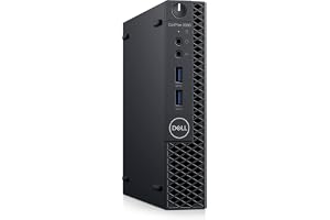 Dell OptiPlex 3060 Micro PC with Intel Core i3-8100T 3.1 GHz, 8GB RAM, 128GB SSD (Certified Refurbished)