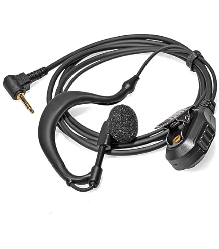 Kit Oreillette Laryngophone Avec PTT Pour Motorola Talkabout - Communication Discrète Sans Bruit