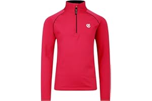 DARE 2B Dare2B Unisex-Youth Kids' Consist Ii Recycled Core Stretch Midlayer Sweater, Berry