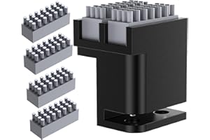 BIGTREETECH BIQU Panda Brush PX avec 4 brosses en silicone supplémentaires, buses pour imprimante 3D Bambu-Lab P1P/P1S/X1/X1C/X1E, kit d'outils de nettoyage pour lit chauffant