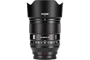 VILTROX 56mm F1.2 Pro XF,AF 56mm f1.2 Objectif autofocus pour Monture Fuji X,APS-C Compatible avec Fuji X-Pro2 X-Pro3 X-S10 X-T4 X-T20 X-T30 X-T200 X-H2 X-T5 X-S20 X-T50 X-M5