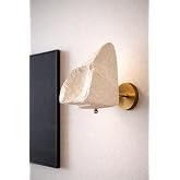 Tharion Handmade Wabi Sabi Karbon Beton Aplik &ndash; Modern Duvar Lambası, 20x24x24 cm, End&uuml;striyel Minimalist Tasarım, E27 Uyumlu