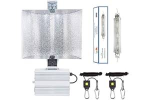 SunStream 945 Watt Ceramic Metal Halide CMH Double Ended Growing Light System with Bulb and Ropes(945W CMH DE)
