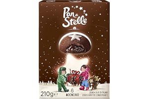 Mulino Bianco Kekse Mooncake Pan di Stelle 3x6 Kuchen mit Kakao 630gr