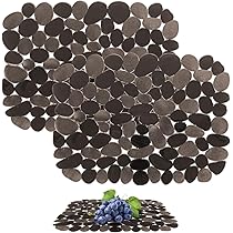 2 Tappetini Per Lavello Cucina - 30x40 Cm, PVC, Scolapiatti Rapido, Antiscivolo