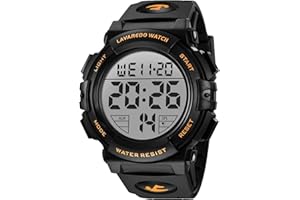ASWAN WATCH Digital Watch, Mens Digital Watch Military Watches for Men 5ATM Waterproof Outdoor Sports Watch with Light/Alarm/Date/Shockproof/Chronograph, Gift