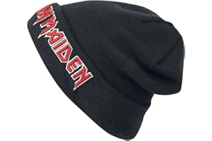 Iron Maiden Logo Unisex Mütze schwarz Band-Merch, Bands