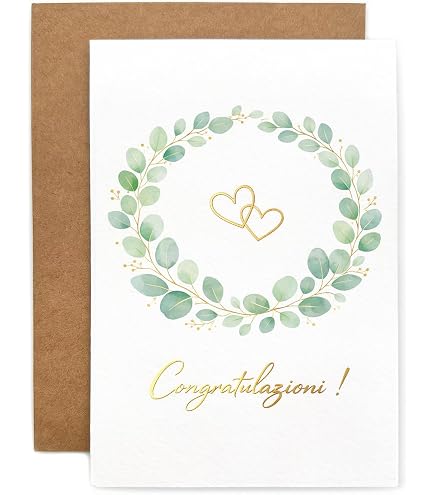 MKISHINE Biglietto Di Auguri Per Matrimonio In Francese – Con Busta, Ideale Per Regalo In Denaro - 2