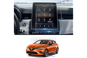 BSTW Compatible con 2020-2024 Renault Zoe/Captur 2 / Clio 5 / Arkana Película protectora 9,3 pulgadas Easy Link Nano película para navegación 6H antiarañazos [2 unidades]