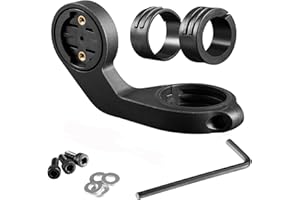 HUAYUWA Supporto per computer da bicicletta Supporto per manubrio compatibile con Bryton Rider 10/15/100/310/320/330/410/420 GPS Accessori per computer da bicicletta/ciclismo