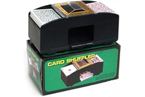 Brybelly Zwei Deck Card Shuffler mit Zwei Decks Fahrrad Spielkarten