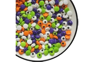 ‎TMADE Bunte essbare Zuckeraugen Halloween Streusel Deko-Augen Kuchen Cupcake Topper Keksdekorationen Dessertstreusel Augapfel süßigkeiten streusel für die tägliche Kuchendekoration zu Weihnachten