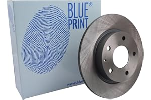 Blue Print ADM543131 Brake Disc Set (2 Brake Disc) rear, full, No. of Holes 5