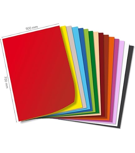 25 Vellen DIN A3 Ivoor Karton 320 G/m² - Dik, Volledig Door Gekleurd Premium Papier