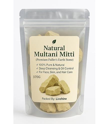 Shirish Masala Organic Natural Multani Mitti Stone 1 Kg : Amazon